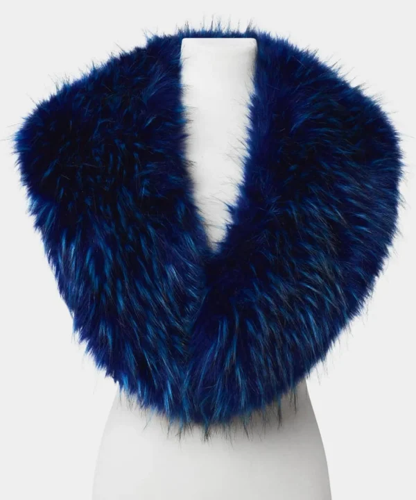 Sale Accessories & Jewellery | Women's Joe Browns Electric Dreamer Faux Fur Stole Electric Blue
