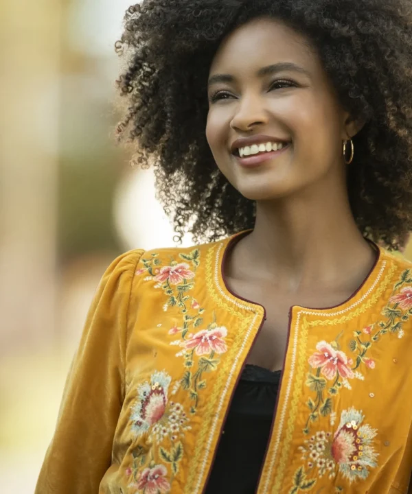 Coats & Jackets | Shop Blazers | Sale Coats & Jacket | Women's | Women's | Women's Joe Browns Elegantly Embroidered Boutique Jacket Yellow
