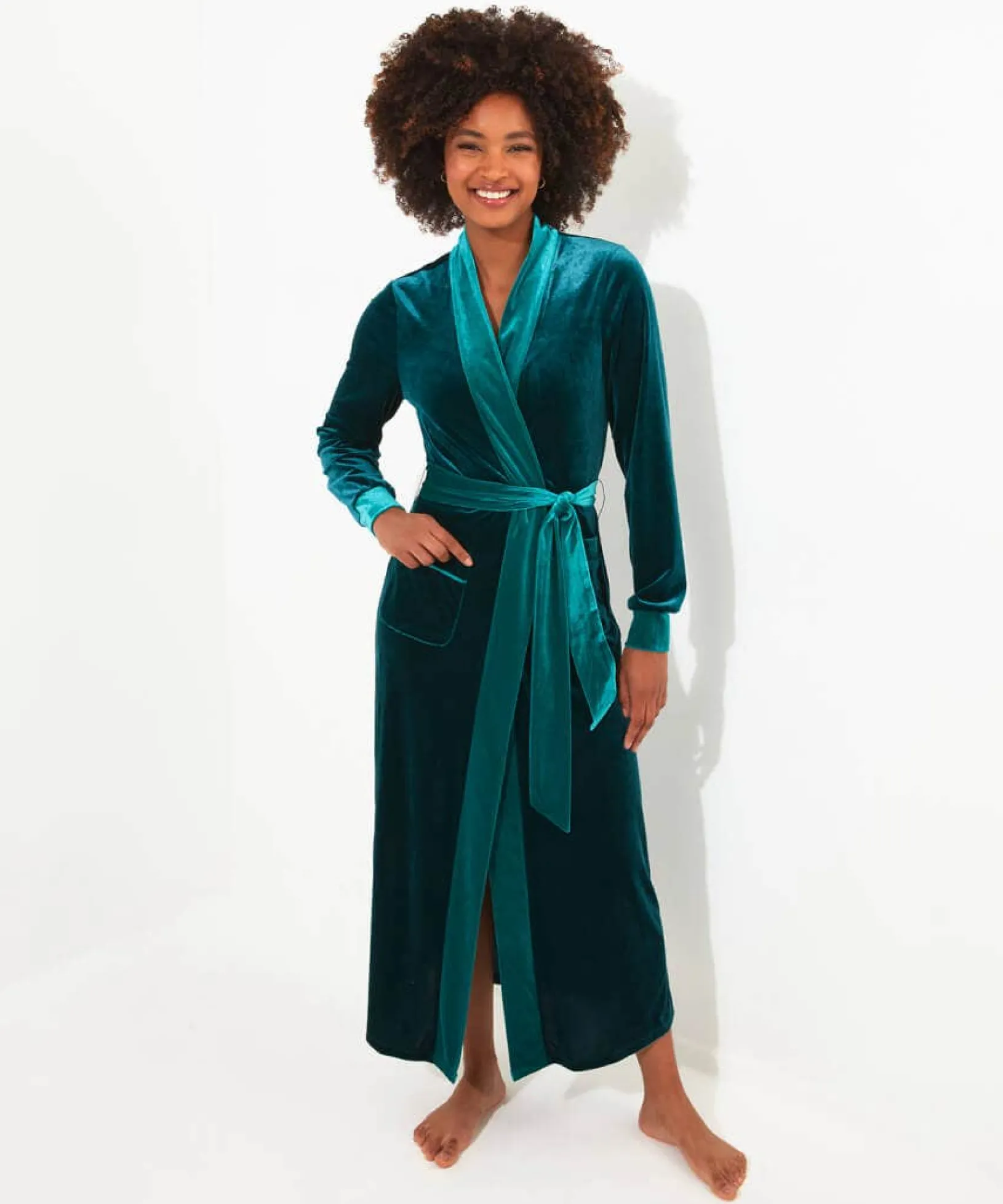 embroidered_dressing_gown_0.webp Shop Women's Collection | Pyjamas & Loungewear | Gifts | Sale Pyjamas & Loungewear | Top Picks | Women's | Women's | Women's Joe Browns Embroidered Dressing Gown Teal