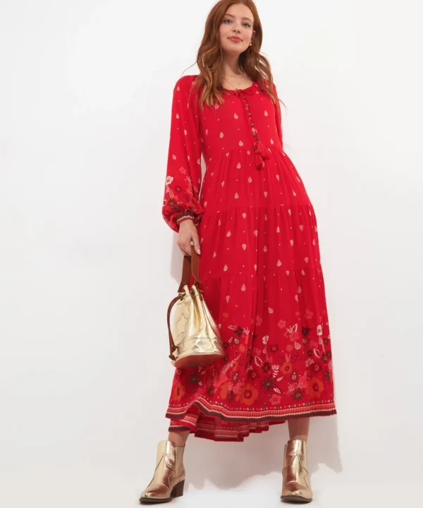 Maxi Dresses | Boho Dresses | Dresses | Sale Dresses | Top Picks | Top Picks | Women's | Women's Joe Browns Endless Summer Dress Red