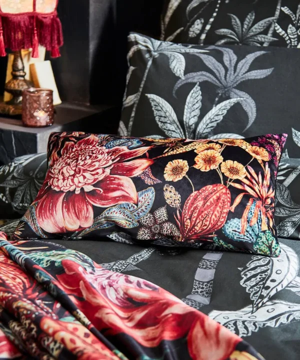 Living Room | Bedroom | Endless Sunsets | Floral Décor | Nature Décor | Cushions & Throws | Home | Home | Home | Home | Home | Home Joe Browns Endless Sunsets Reversible Cushion Black