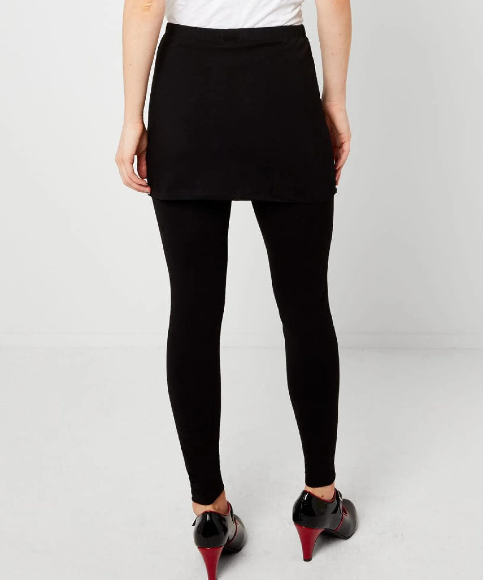 essential__in__leggings_2.webp Jeans & Trousers | Women's Joe Browns Essential 2 In 1 Leggings Black / Navy
