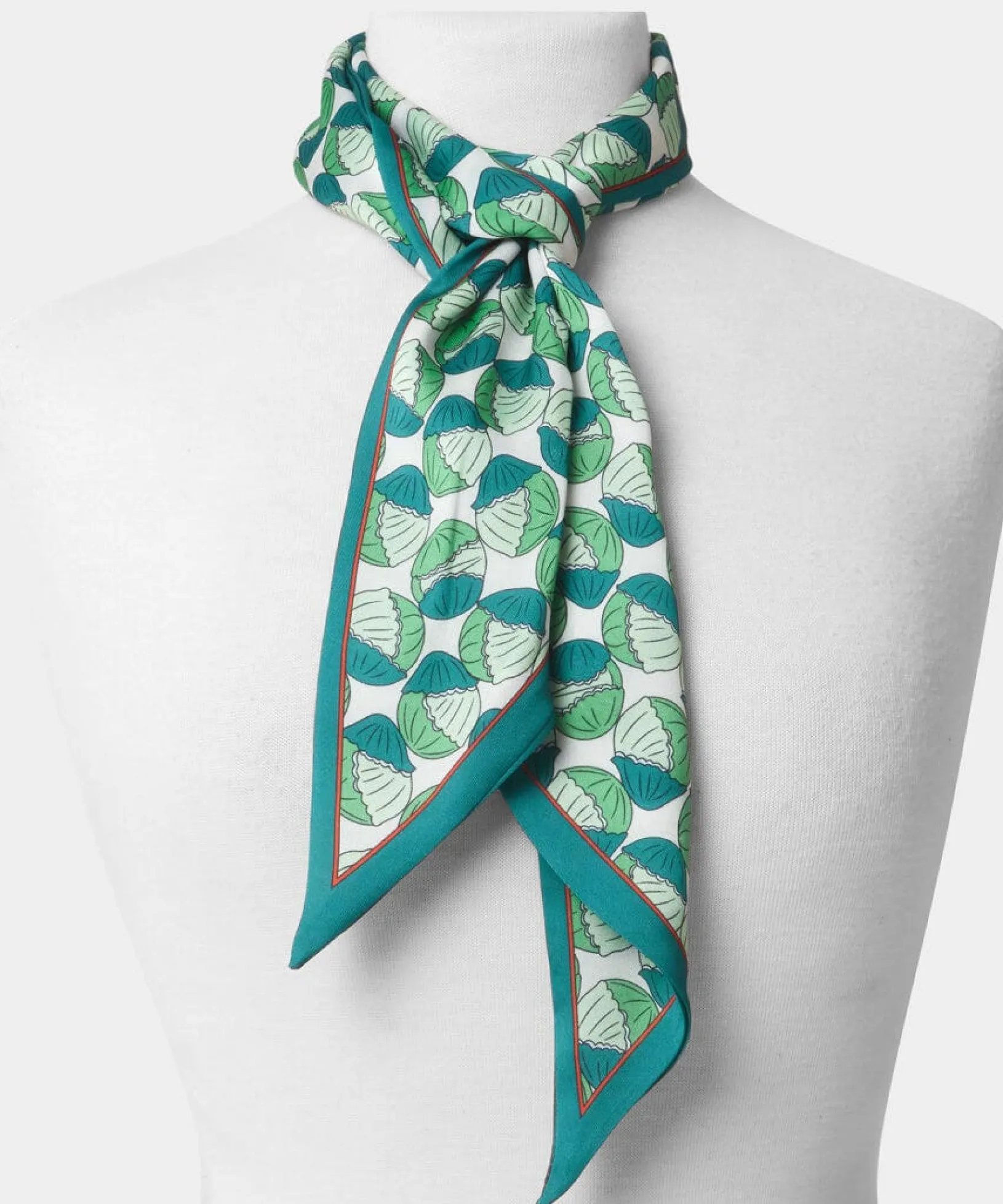evening_in_paris_silky_sc_0.webp Sale Accessories & Jewellery | Women's Joe Browns Evening In Paris Silky Scarf Green
