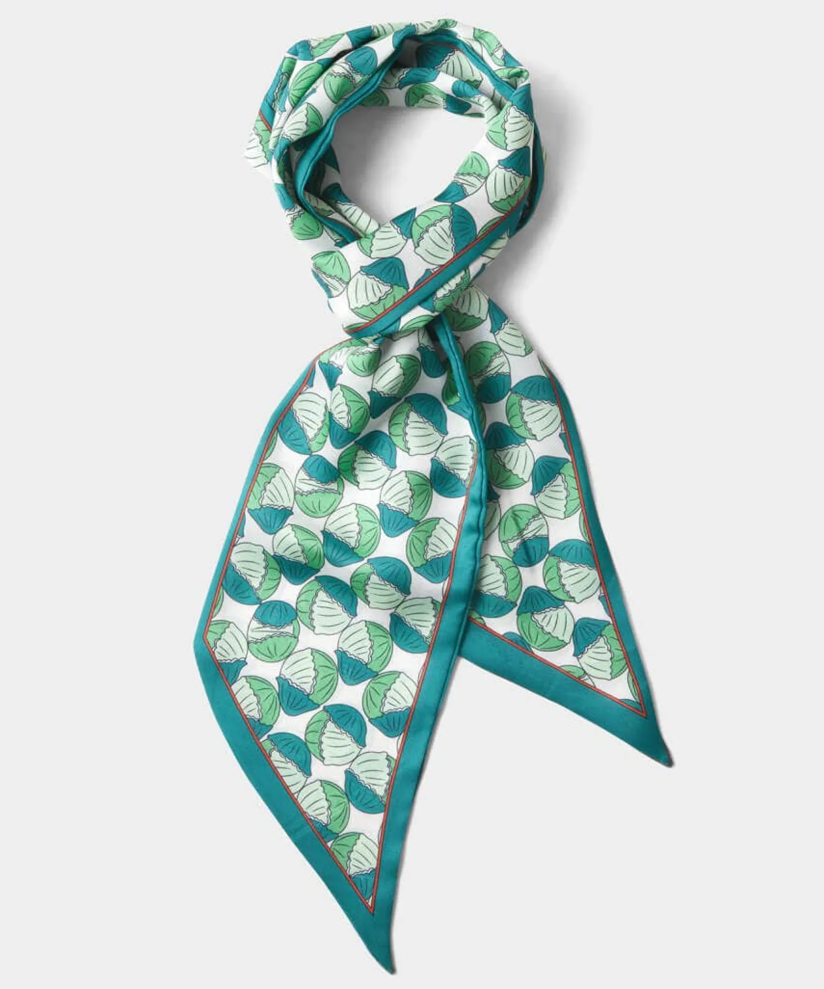 evening_in_paris_silky_sc_2.webp Sale Accessories & Jewellery | Women's Joe Browns Evening In Paris Silky Scarf Green