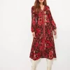Shop Women's Collection | Boho Dresses | Party Dresses | Occasion Outfits | Petite | Dresses | Top Picks | Top Picks | Top Picks | Top Picks | Women's | Women's Joe Browns Evie Boho Dress Red / Multi