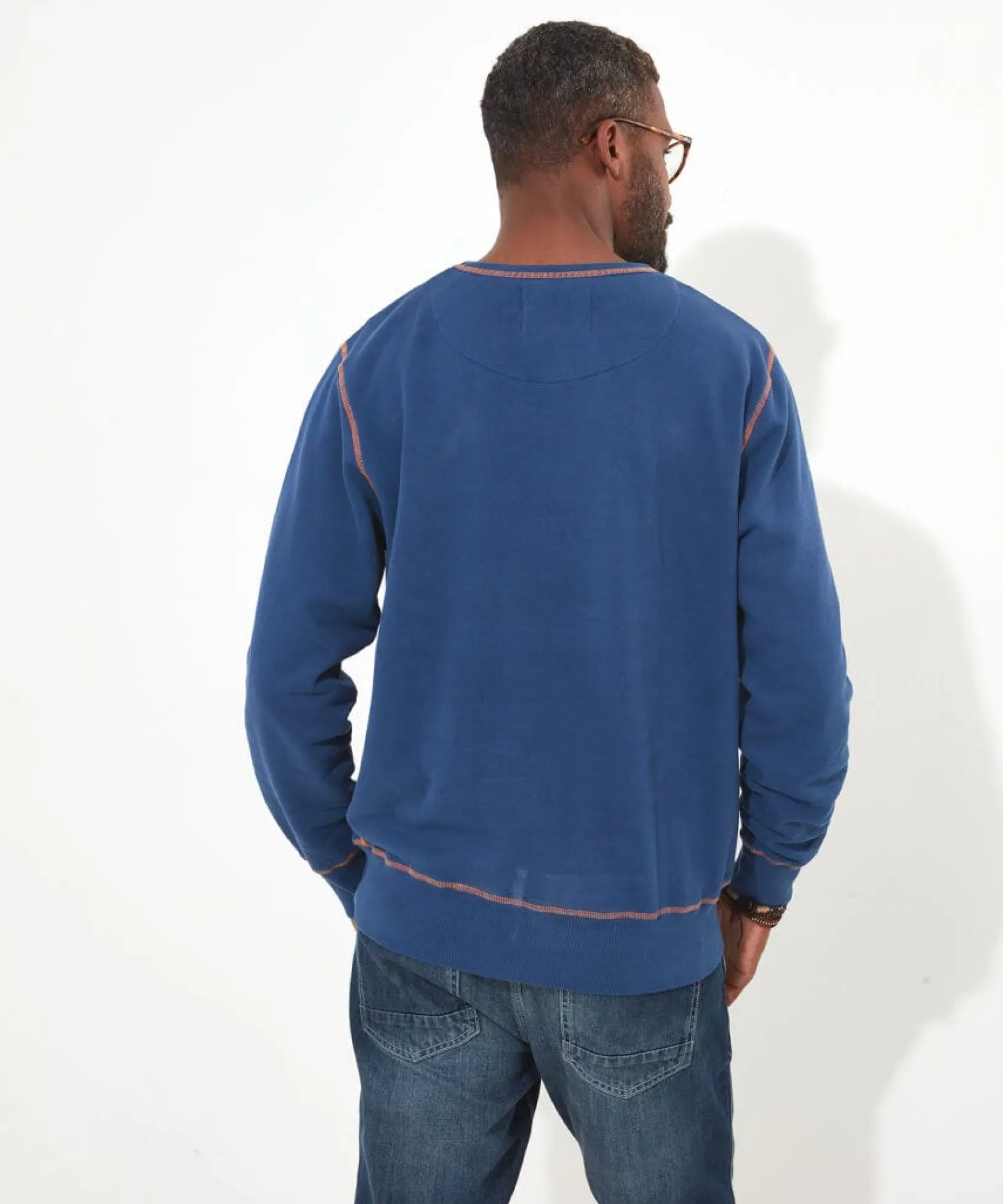 exceptional_everday_crew_4.webp Shop Men's Collection | Hoodies & Sweatshirts | Knitwear & Jumpers | Tops & T-Shirts | Sale Tops & T-Shirts | Top Picks | Men,s | Men,s | Men,s | Men,s Joe Browns Exceptional Everday Crew Navy