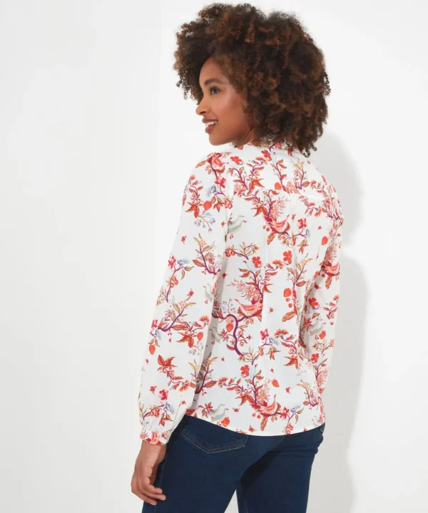 Tops, Tunics & Blouses | Sale Tops, Tunics & Blouses | Women's | Women's Joe Browns Exotic Birds Shirt White