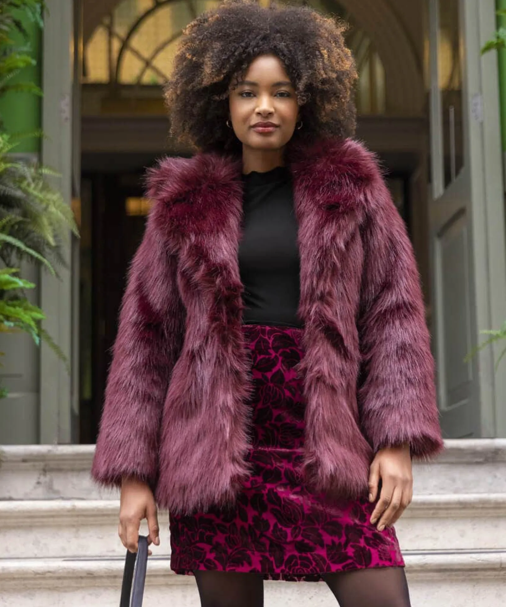 fabulous_faux_fur_coat_2.webp Shop Women's Collection | Occasion Outfits | Gifts | Coats & Jackets | Sale Coats & Jacket | Top Picks | Top Picks | Women's | Women's | Women's Joe Browns Fabulous Faux Fur Coat Berry