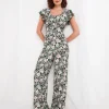 Sale Jumpsuits | Sale Jeans & Trousers | Women's | Women's Joe Browns Fabulous Flora Jumpsuit Multi