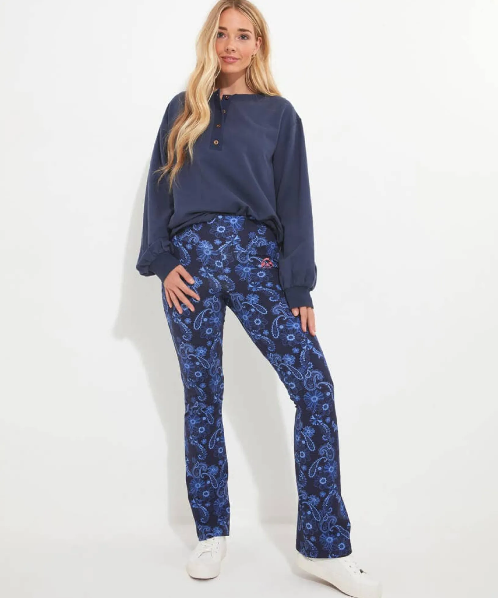 fabulous_floral_flares_0.webp Pyjamas & Loungewear | Activewear | Jeans & Trousers | Sale Pyjamas & Loungewear | Sale Jeans & Trousers | Women's | Women's | Women's | Women's | Women's Joe Browns Fabulous Floral Flares Blue