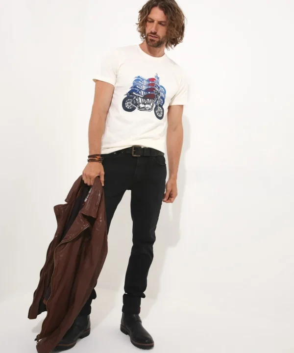 Shop Men's Collection | Graphic T-Shirts | Tops & T-Shirts | Sale Tops & T-Shirts | Top Picks | Top Picks | Men,s | Men,s Joe Browns Fading Ride Tee White/Navy