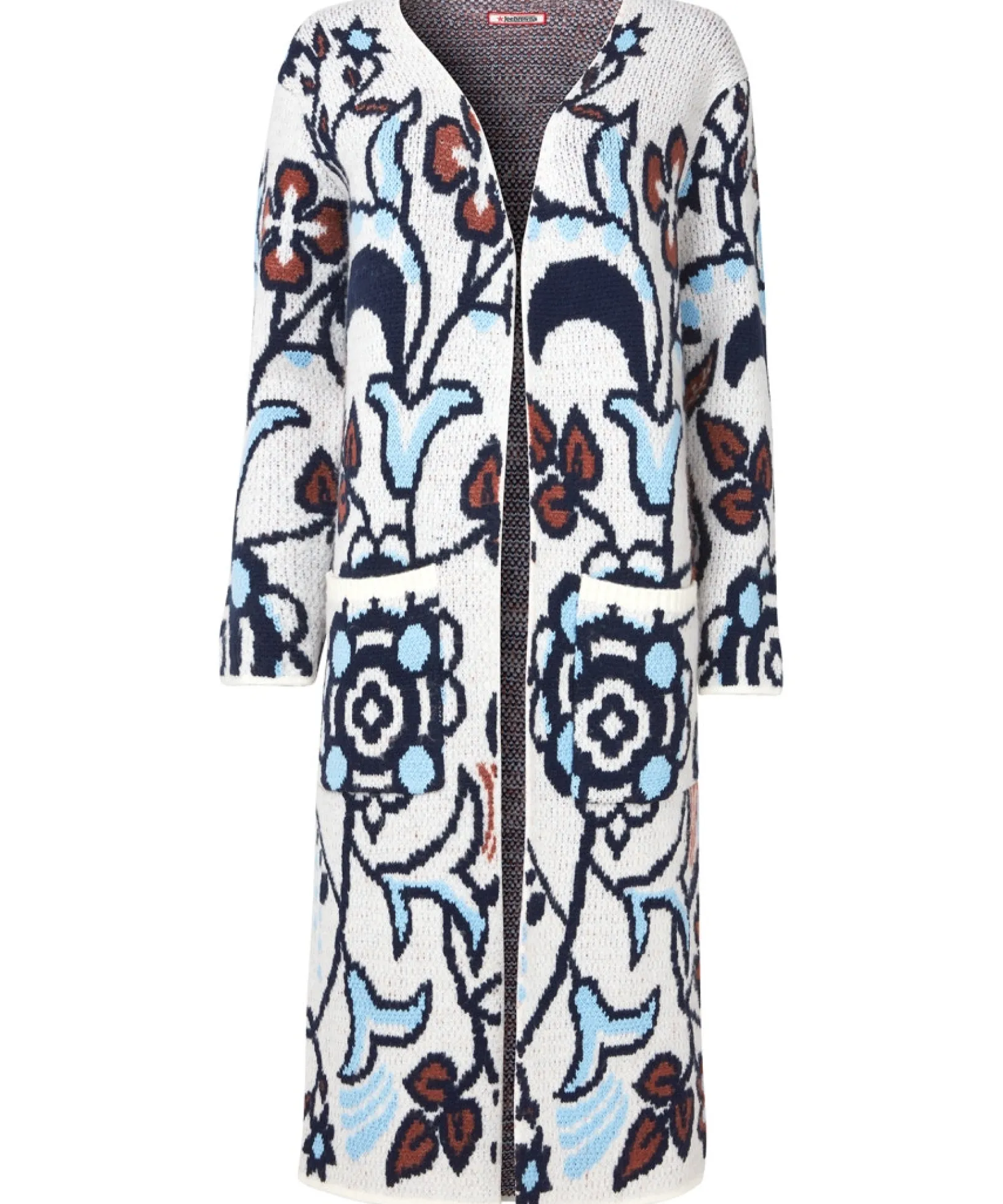 fancy_floral_cardigan_1.webp Cardigans & Coatigans | Sale Knitwear & Jumpers | Top Picks | Women's Joe Browns Fancy Floral Cardigan Blue