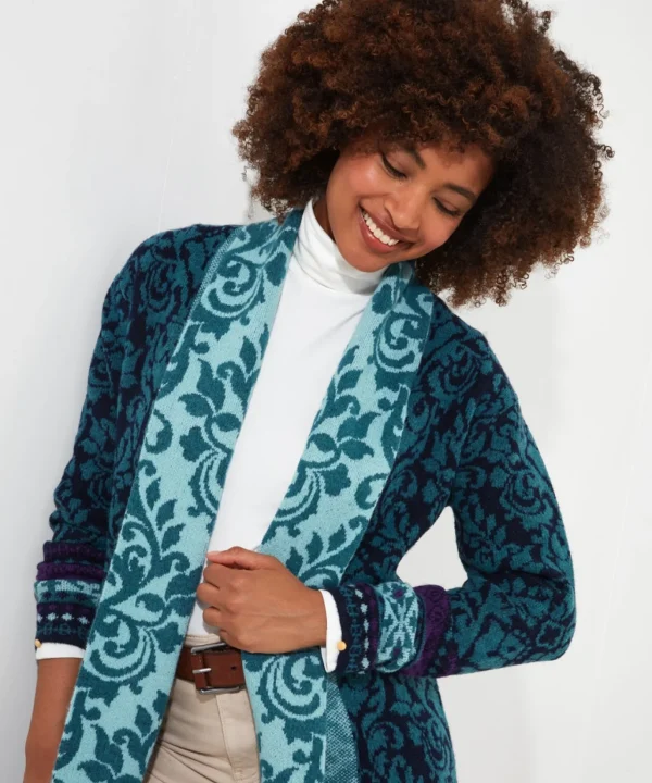 Shop Women's Collection | Cardigans & Coatigans | Sale Knitwear & Jumpers | Top Picks | Top Picks | Women's Joe Browns Fancy Tassel Cardigan Teal