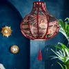 Living Room | Bedroom | Endless Sunsets | Floral Décor | Nature Décor | Lighting & Lamps | Home | Home | Home | Home | Home | Home Joe Browns Fantastically Floral Mesh Pendant Shade Multi
