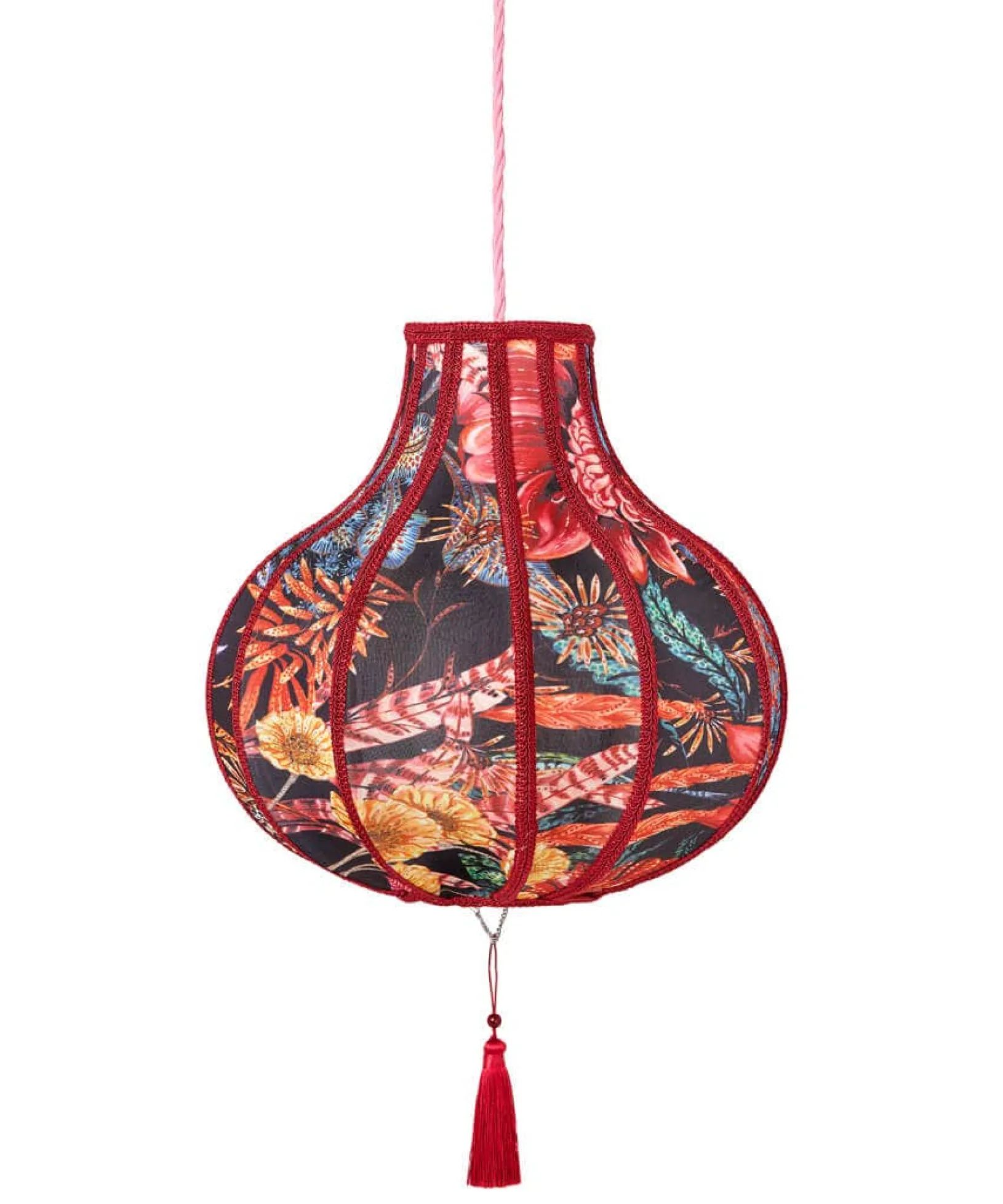 fantastically_floral_mesh_1.webp Living Room | Bedroom | Endless Sunsets | Floral Décor | Nature Décor | Lighting & Lamps | Home | Home | Home | Home | Home | Home Joe Browns Fantastically Floral Mesh Pendant Shade Multi