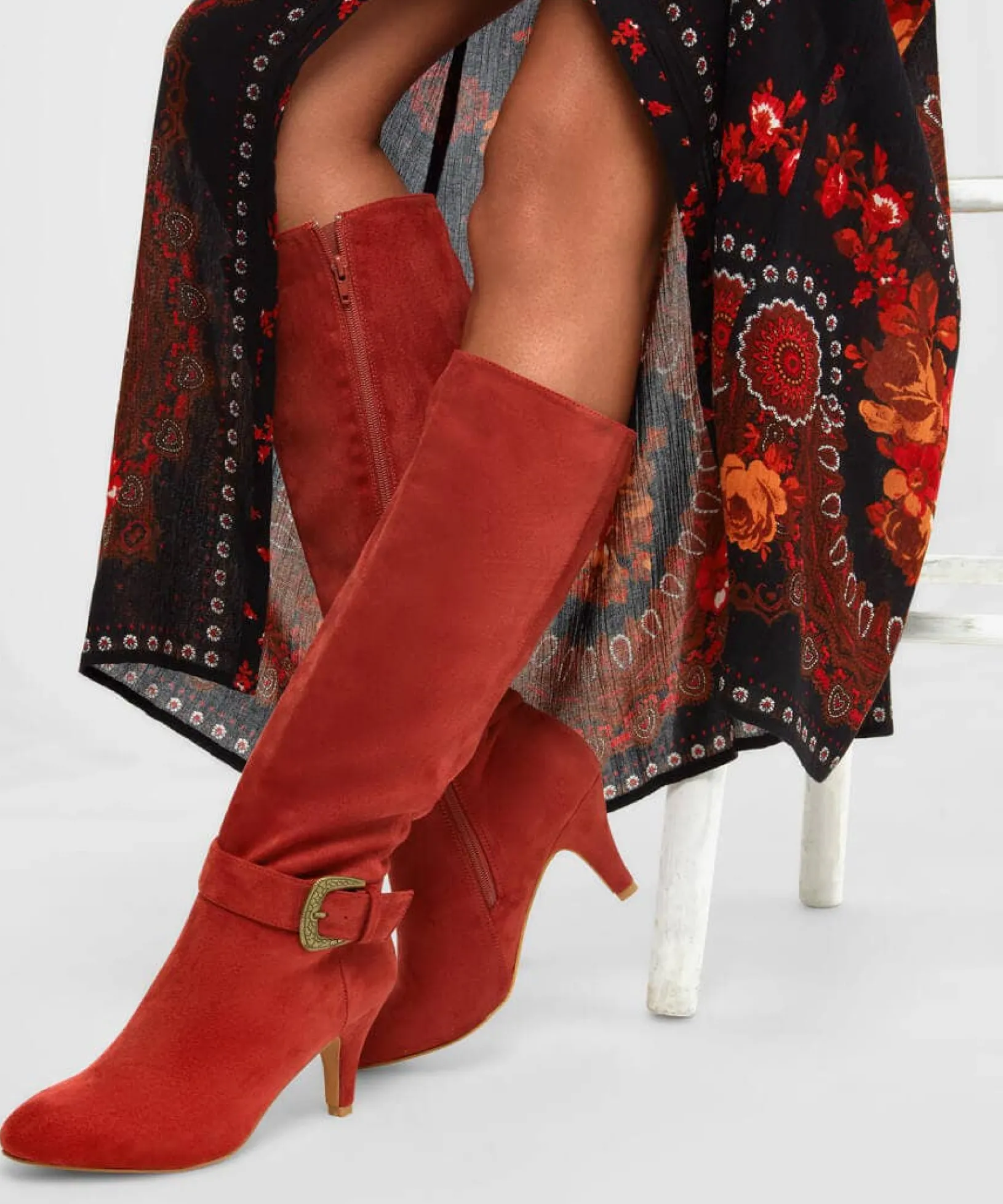 feeling_fabulous_boots_1.webp Knee High Boots | Party Footwear | Boots & Shoes | Sale Boots & Shoes | Top Picks | Top Picks | Women's | Women's Joe Browns Feeling Fabulous Boots Burnt Orange