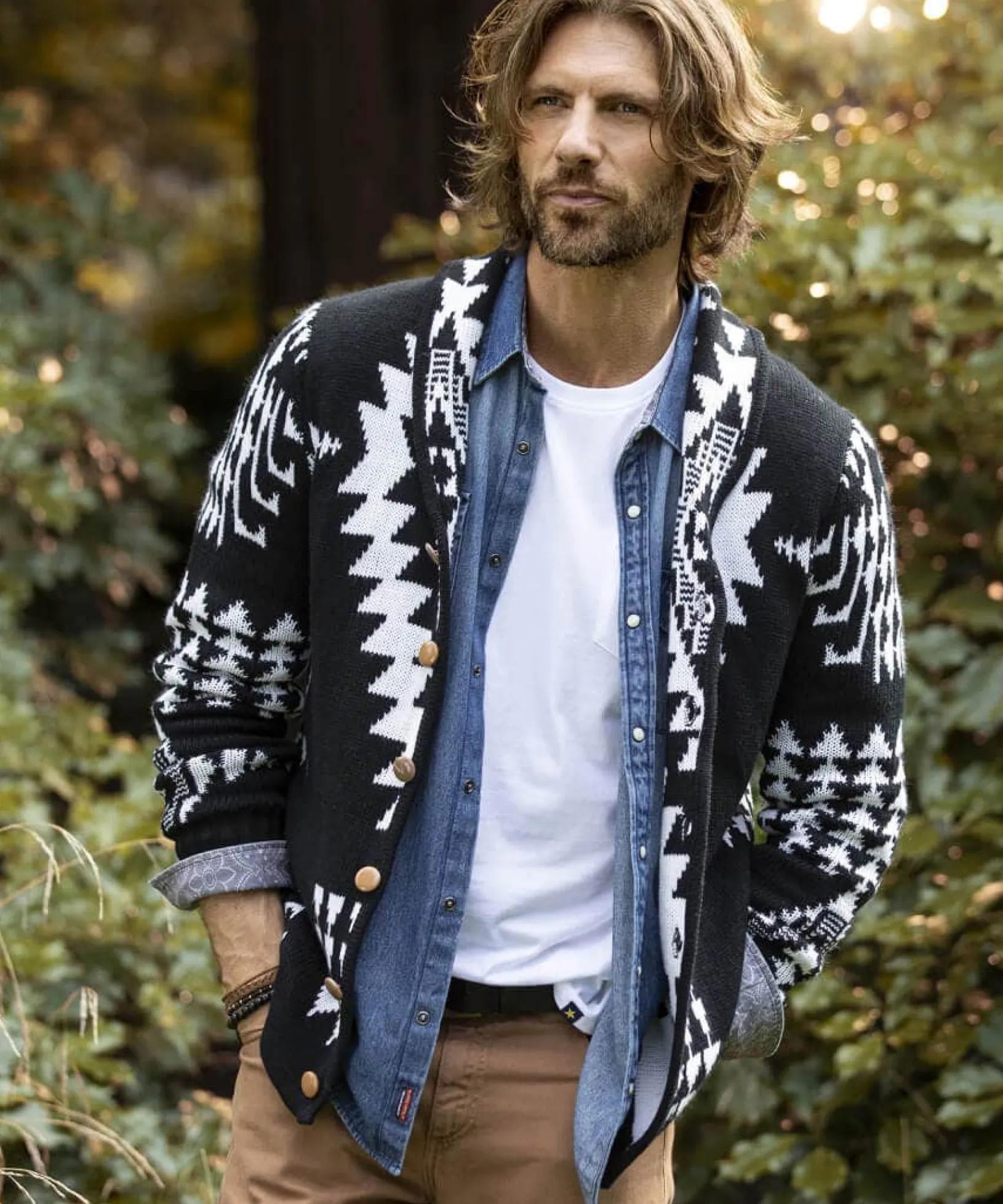 feeling_wild_cardigan_2.webp Shop Men's Collection | Knitwear & Jumpers | Gifts | Sale Knitwear & Jumpers | Top Picks | Men,s | Men,s | Men,s Joe Browns Feeling Wild Cardigan Black