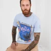 Sale Tops & T-Shirts | Men，s Joe Browns First in Tee Blue