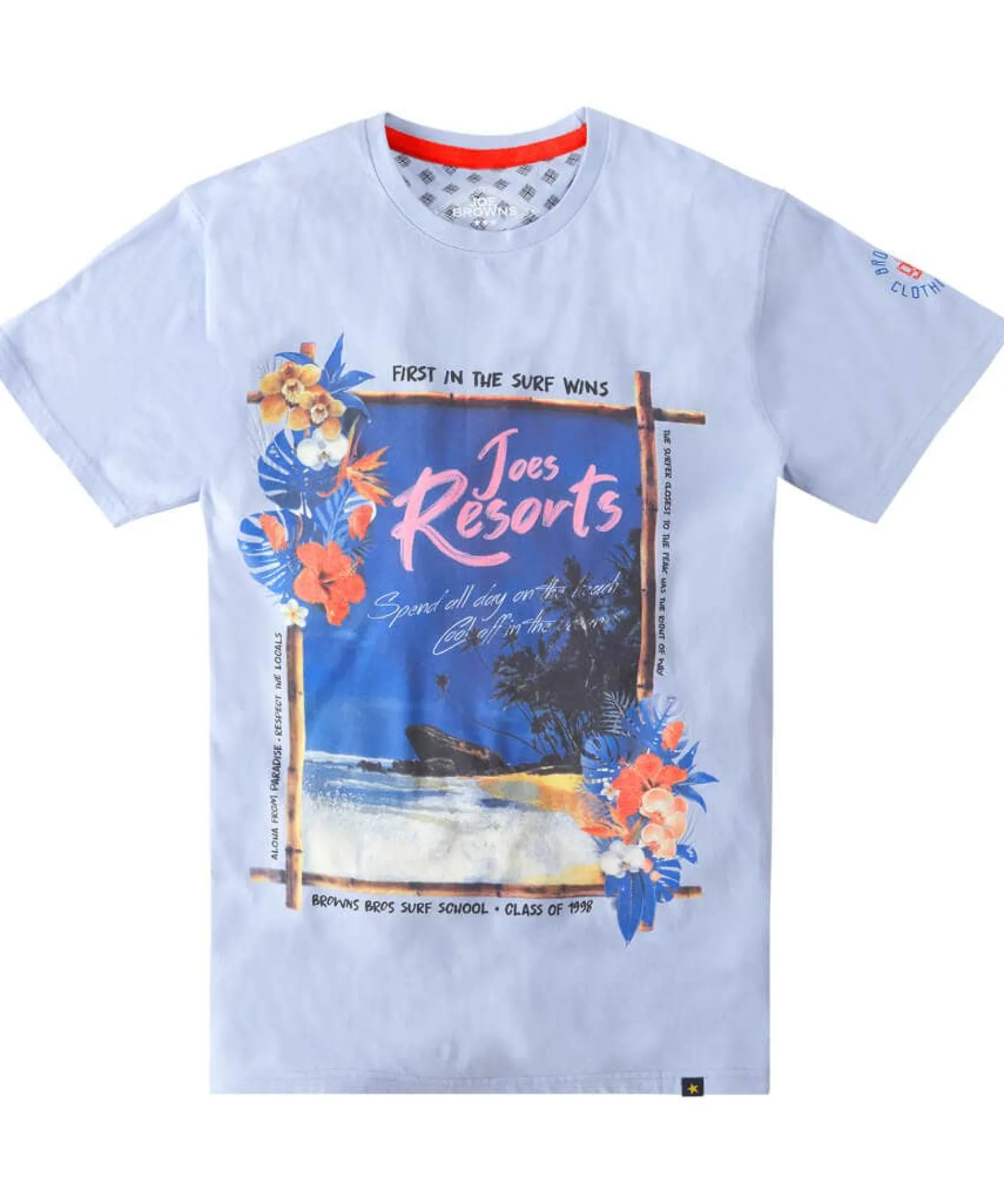 first_in_tee_1.webp Sale Tops & T-Shirts | Men,s Joe Browns First in Tee Blue