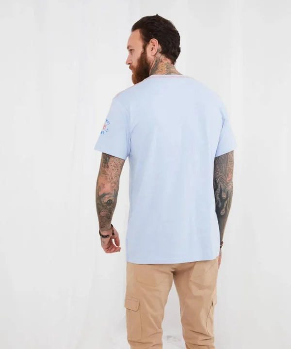 Sale Tops & T-Shirts | Men,s Joe Browns First in Tee Blue