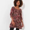 Shop Women's Collection | Tops, Tunics & Blouses | Sale Tops, Tunics & Blouses | Top Picks | Women's | Women's Joe Browns Folky Floral Tunic Dress Multi
