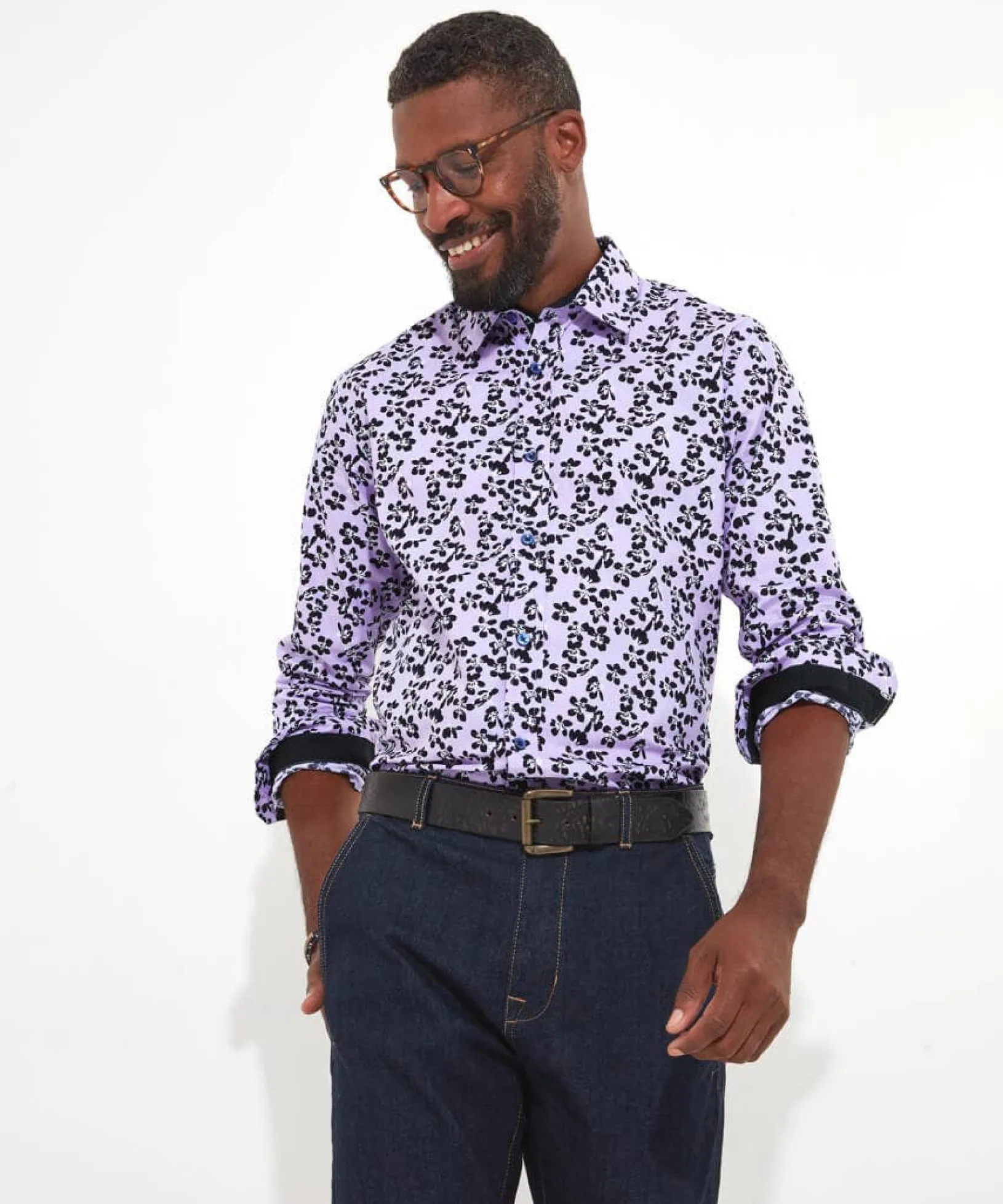 fresh_winter_floral_shirt_0.webp Shop Men's Collection | Funky Shirts | Men's Partywear | Shirts | Top Picks | Top Picks | Top Picks | Men,s Joe Browns Fresh Winter Floral Shirt Lilac