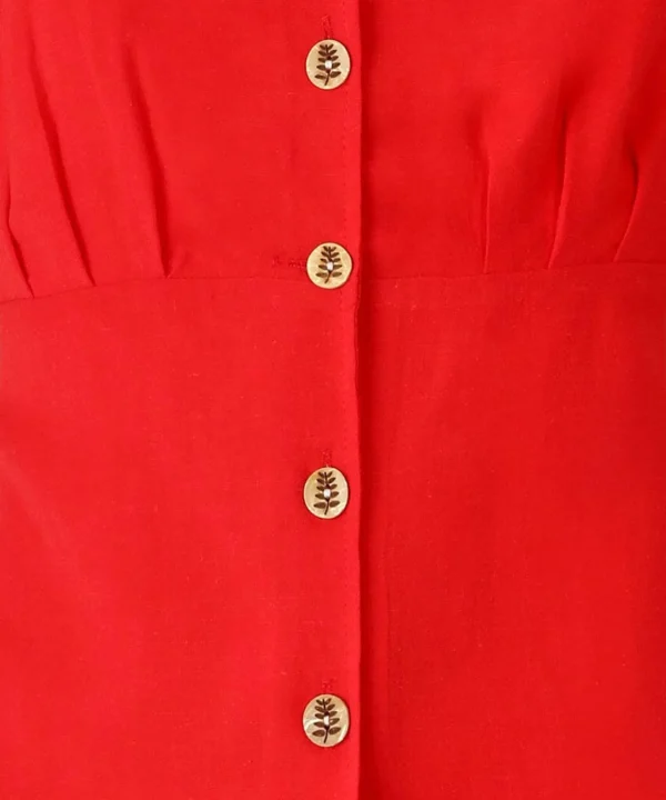 Sale Tops, Tunics & Blouses | Women's Joe Browns Frill Sleeve Blouse Red
