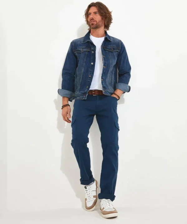 Cargo Trousers | Jeans & Trousers | Top Picks | Men，s Joe Browns Full Of Action Combats Navy / Khaki / Tobacco