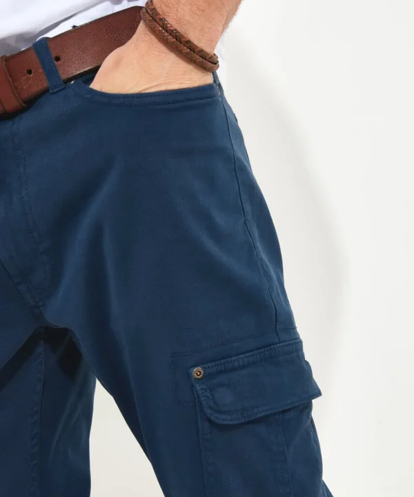 Cargo Trousers | Jeans & Trousers | Top Picks | Men，s Joe Browns Full Of Action Combats Navy / Khaki / Tobacco