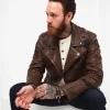 Shop Men's Collection | Leather Jackets | Coats & Jackets | Sale Leather Jackets | Sale Coats & Jacket | Top Picks | Men,s | Men,s | Men,s | Men,s Joe Browns Fully Loaded Leather Jacket Tan