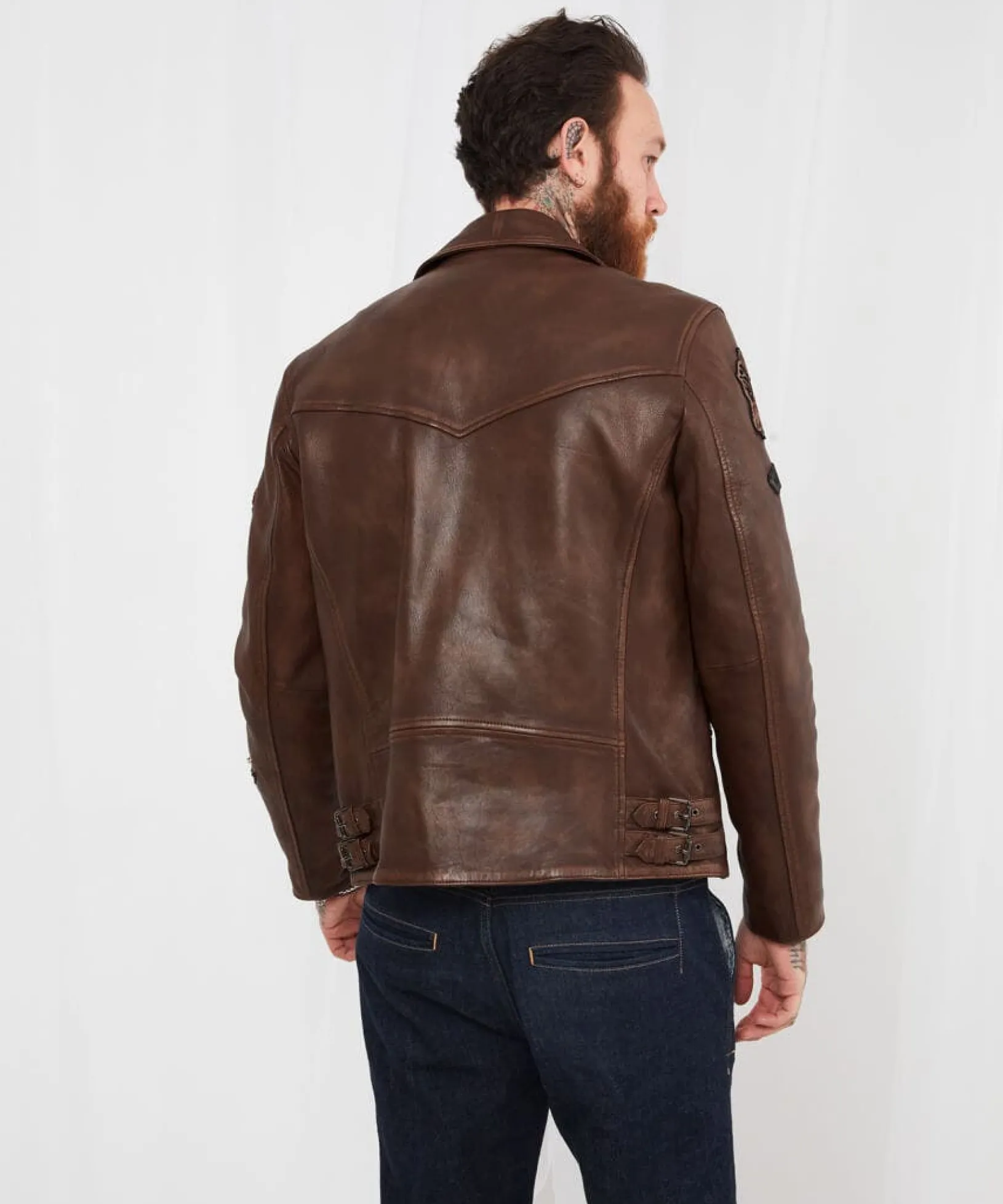 fully_loaded_leather_jack_3.webp Shop Men's Collection | Leather Jackets | Coats & Jackets | Sale Leather Jackets | Sale Coats & Jacket | Top Picks | Men,s | Men,s | Men,s | Men,s Joe Browns Fully Loaded Leather Jacket Tan