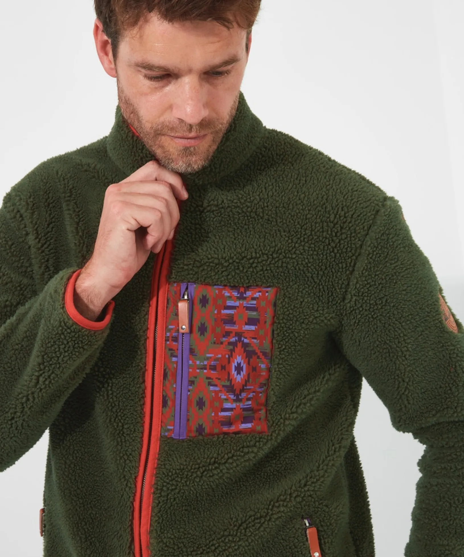 funky_fleece_zip_through_0.webp Shop Men's Collection | Hoodies & Sweatshirts | Layering Essentials | Tops & T-Shirts | Sale Hoodies & Sweatshirts | Sale Tops & T-Shirts | Top Picks | Men,s | Men,s | Men,s | Men,s | Men,s Joe Browns Funky Fleece Zip Through Olive