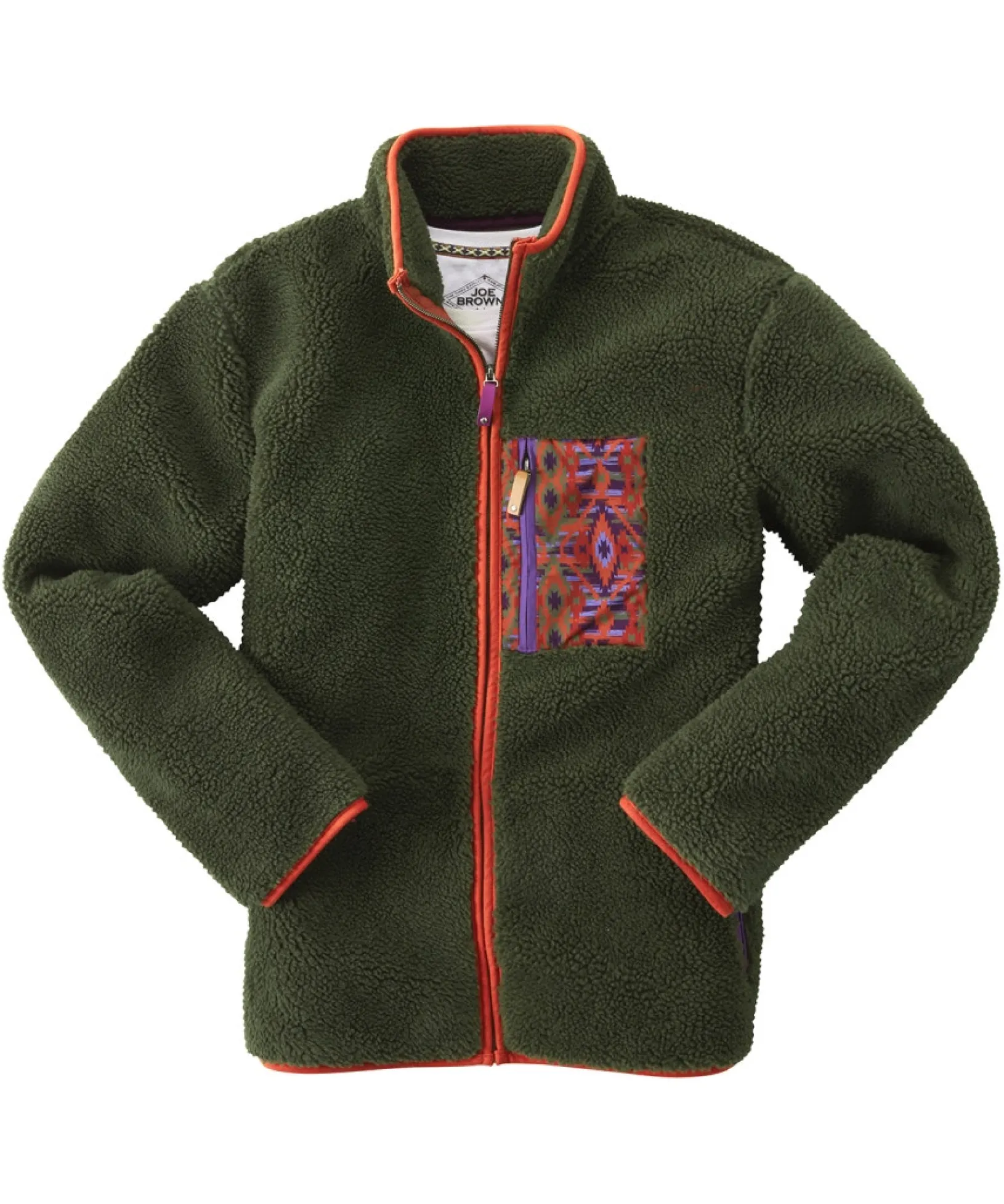 funky_fleece_zip_through_1.webp Shop Men's Collection | Hoodies & Sweatshirts | Layering Essentials | Tops & T-Shirts | Sale Hoodies & Sweatshirts | Sale Tops & T-Shirts | Top Picks | Men,s | Men,s | Men,s | Men,s | Men,s Joe Browns Funky Fleece Zip Through Olive