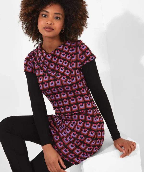 Shop Women's Collection | Tops, Tunics & Blouses | Sale Tops, Tunics & Blouses | Top Picks | Women's | Women's Joe Browns Funky Jacquard Layered Top Multi