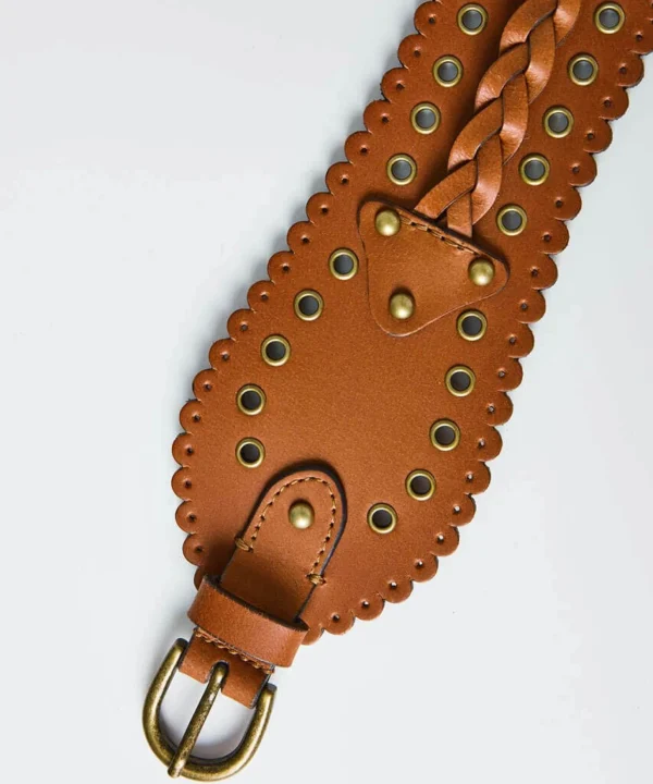 Sale Accessories & Jewellery | Women's Joe Browns Game Changer Leather Belt Tan / Black / Chestnut