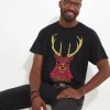 Shop Men's Collection | Graphic T-Shirts | Gifts | Tops & T-Shirts | Sale Tops & T-Shirts | Top Picks | Top Picks | Men,s | Men,s | Men,s Joe Browns Geo Stag Tee Black