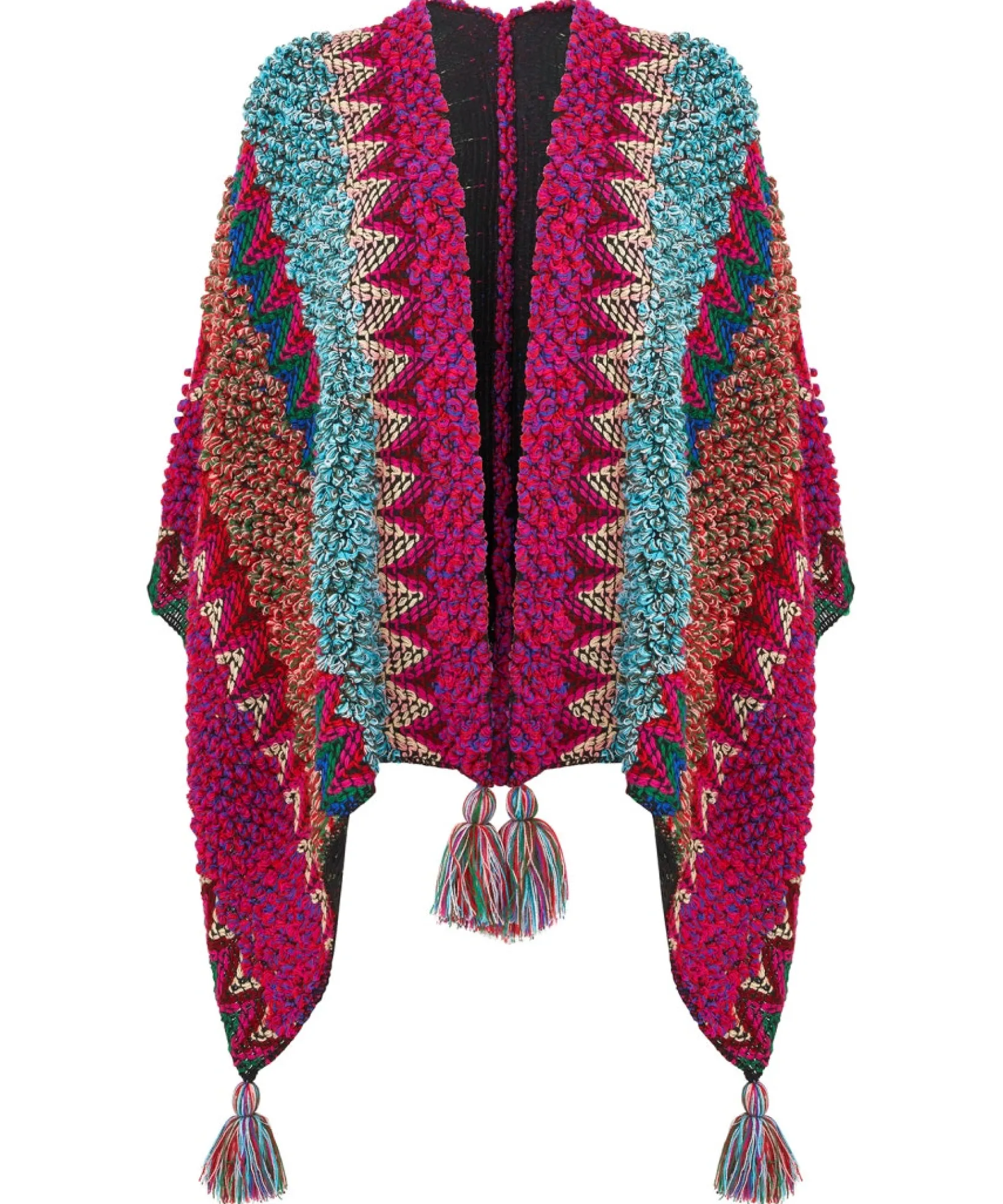 get_close_tassel_wrap_1.webp Cardigans & Coatigans | Accessories & Jewellery | Sale Accessories & Jewellery | Top Picks | Women's | Women's Joe Browns Get Close Tassel Wrap Multi