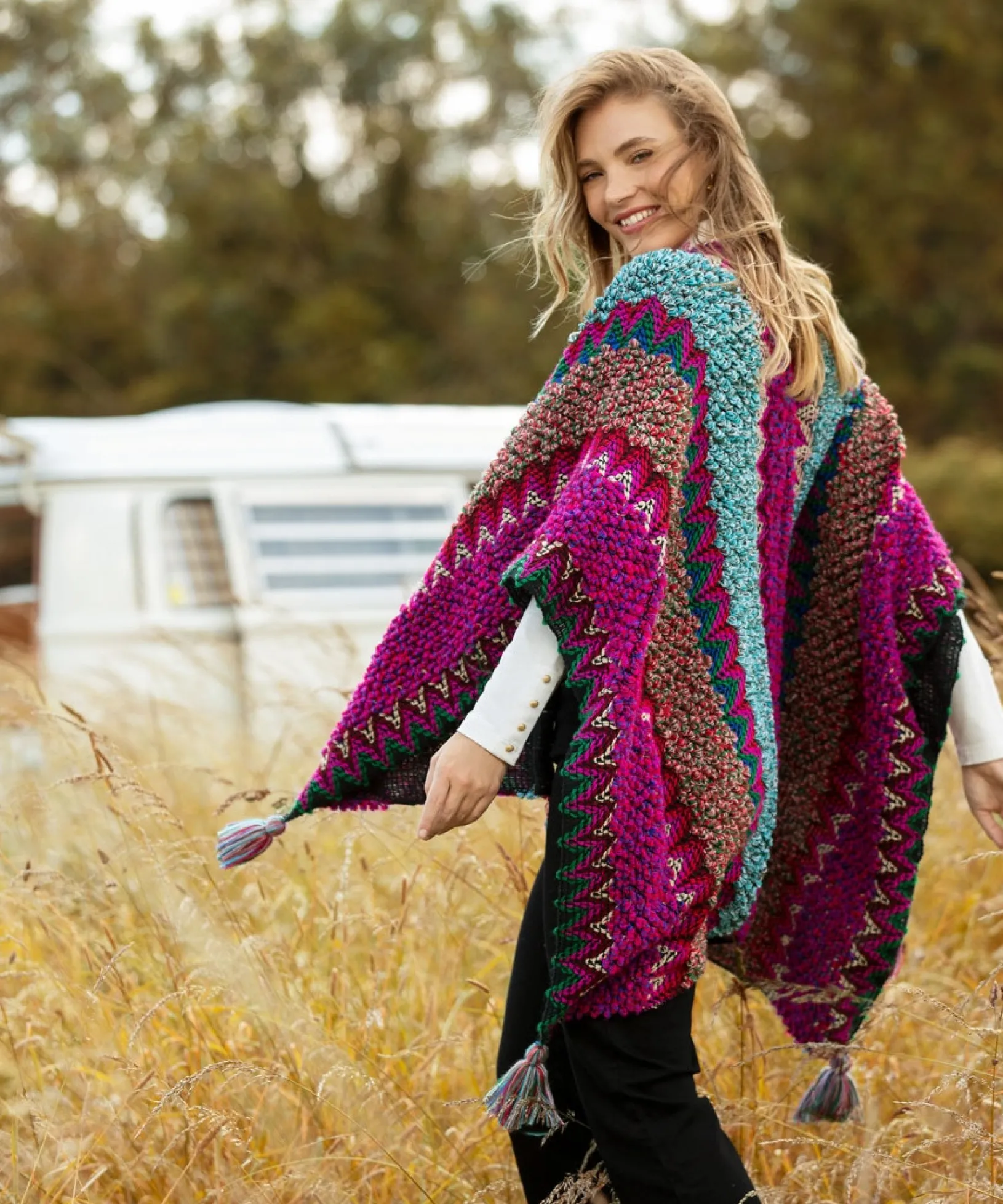 get_close_tassel_wrap_5.webp Cardigans & Coatigans | Accessories & Jewellery | Sale Accessories & Jewellery | Top Picks | Women's | Women's Joe Browns Get Close Tassel Wrap Multi