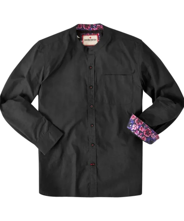 Shop Men's Collection | Work Shirts | Men's Partywear | Shirts | Top Picks | Top Picks | Top Picks | Men，s Joe Browns Glorious Grandad Shirt Black