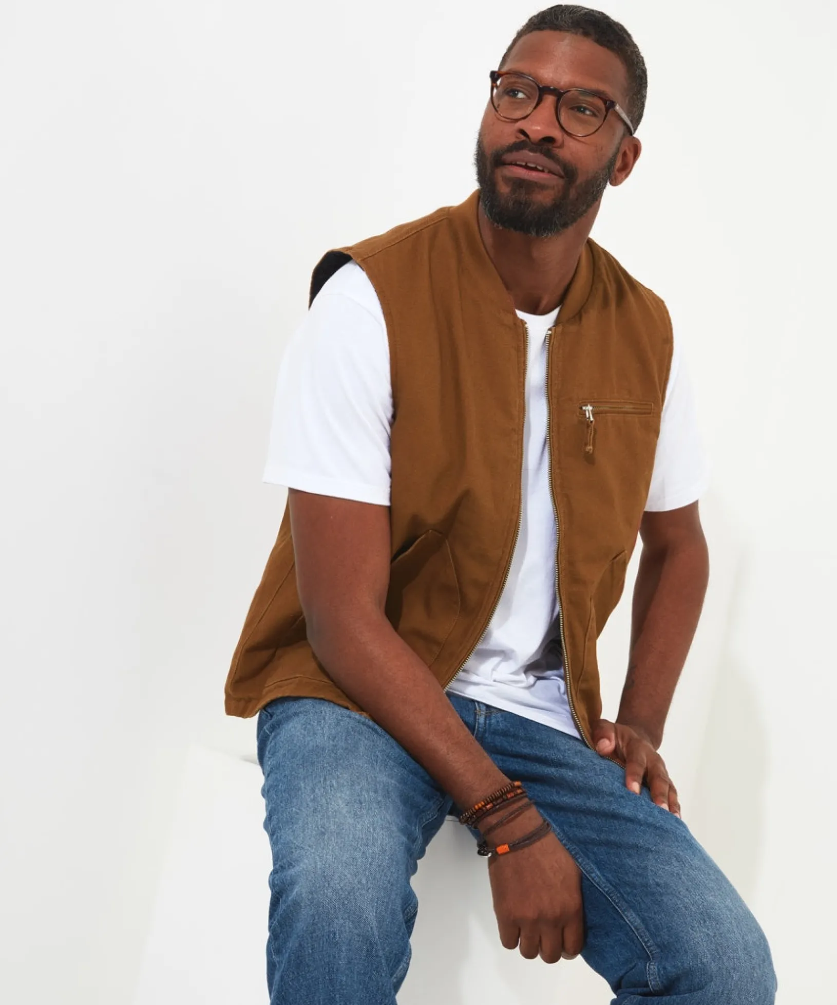goes_with_everything_gile_0.webp Shop Men's Collection | Coats & Jackets | Sale Coats & Jacket | Top Picks | Men,s | Men,s Joe Browns Goes With Everything Gilet Tan