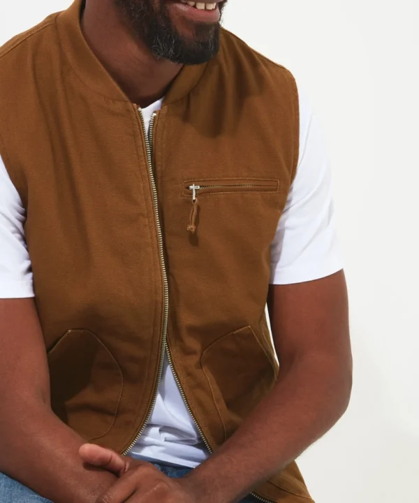 Shop Men's Collection | Coats & Jackets | Sale Coats & Jacket | Top Picks | Men,s | Men,s Joe Browns Goes With Everything Gilet Tan