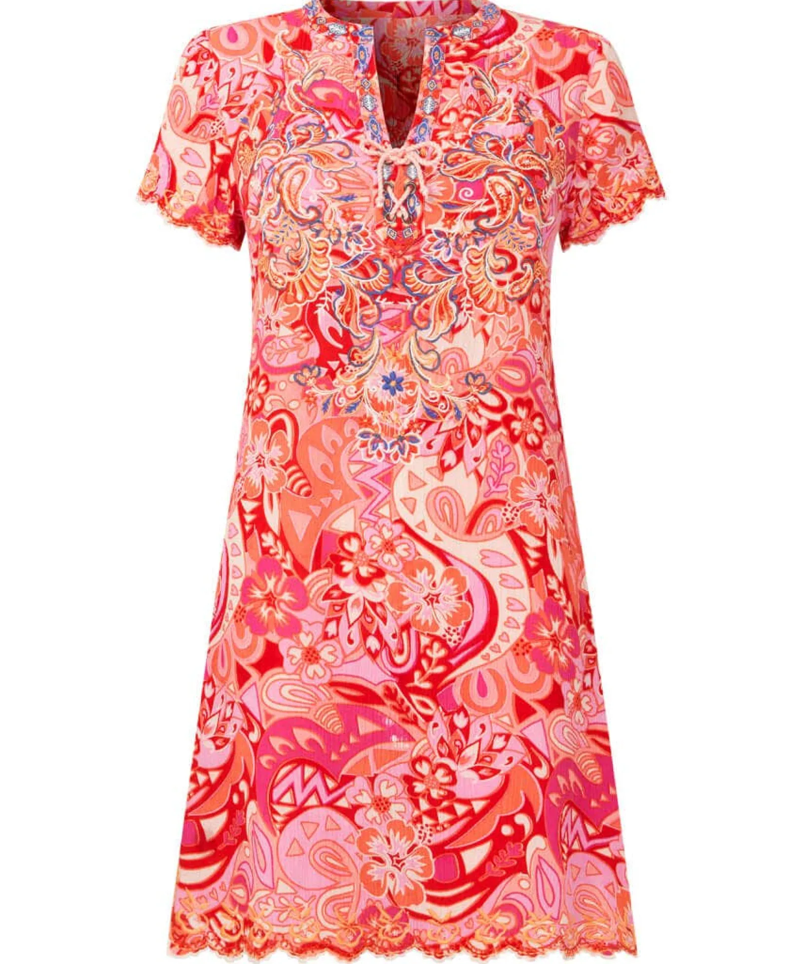 good_times_tunic_1.webp Sale Tops, Tunics & Blouses | Women's Joe Browns Good Times Tunic Pink