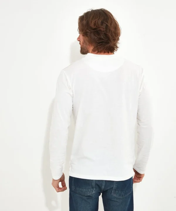 Plain Tops & T-Shirts | Henley Tops | Hoodies & Sweatshirts | Layering Essentials | Tops & T-Shirts | Top Picks | Men，s | Men，s | Men，s | Men，s Joe Browns Got Your Back Henley White