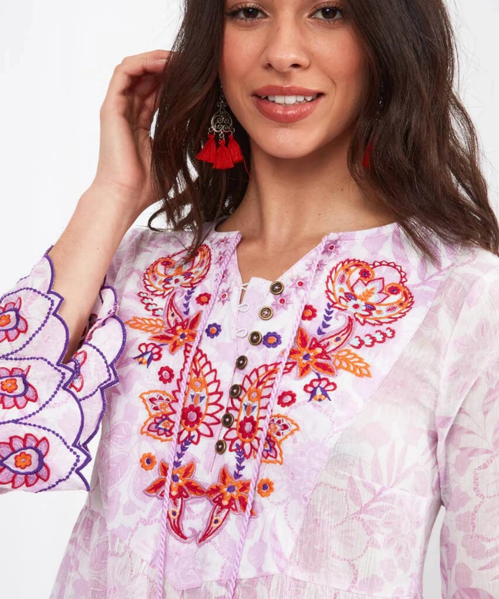 great_times_tunic_2.webp Sale Tops, Tunics & Blouses | Women's Joe Browns Great Times Tunic Multi