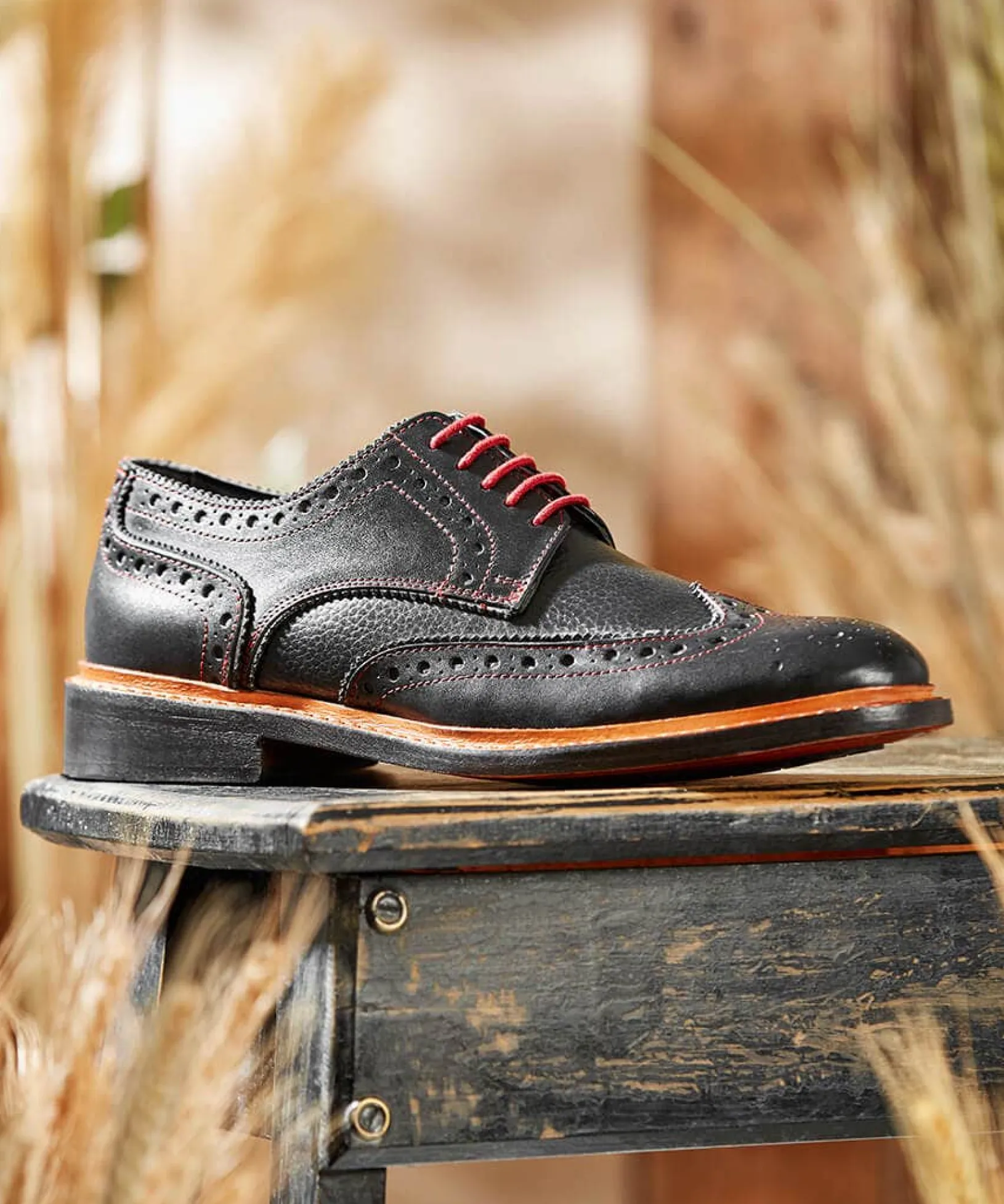 hand_lasted_leather_brogu_0.webp Brogues | Gifts | Boots & Shoes | Top Picks | Men,s | Men,s Joe Browns Hand Lasted Leather Brogues Black