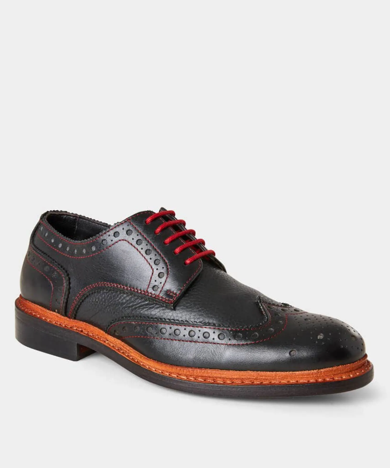 hand_lasted_leather_brogu_1.webp Brogues | Gifts | Boots & Shoes | Top Picks | Men,s | Men,s Joe Browns Hand Lasted Leather Brogues Black