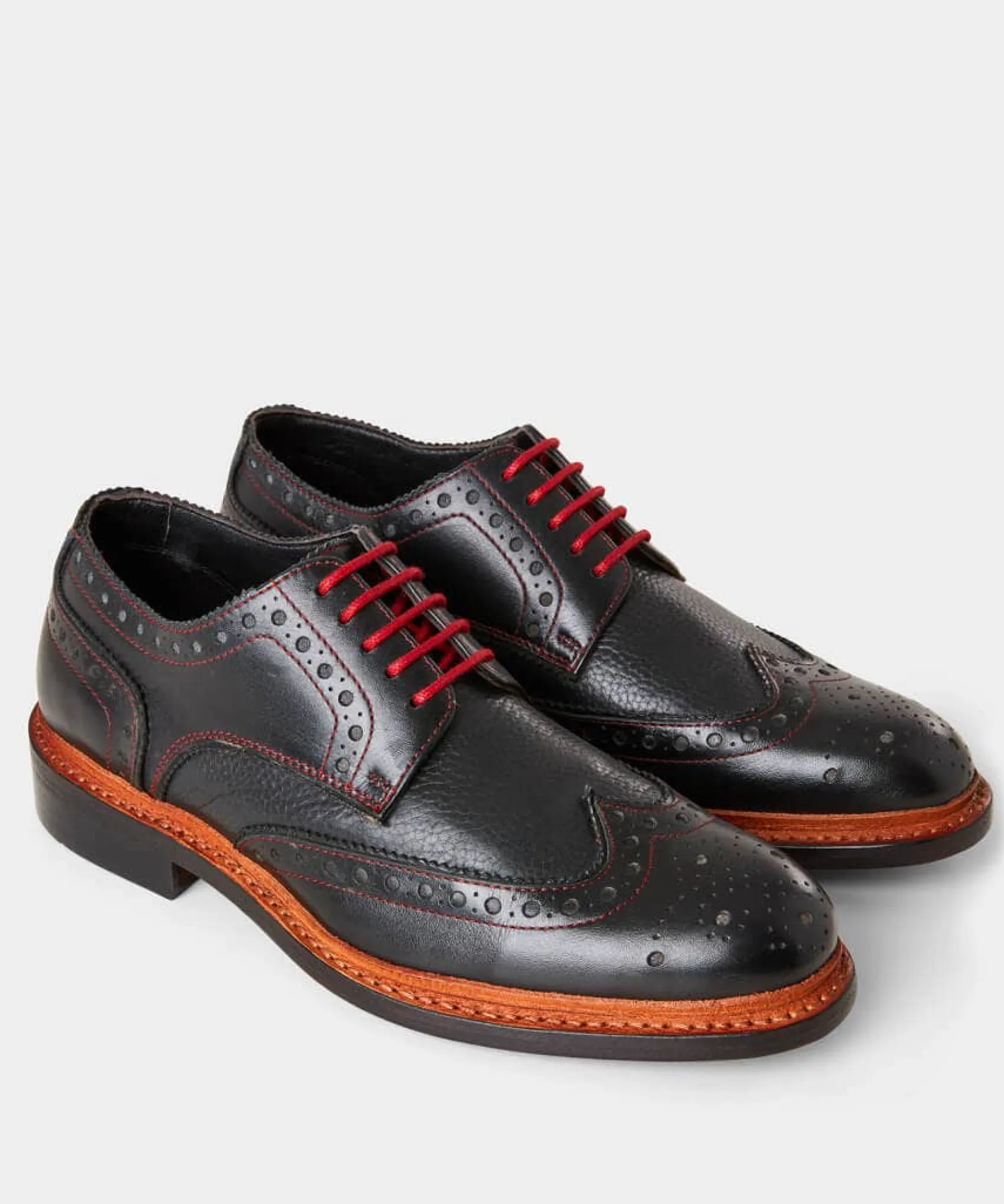 hand_lasted_leather_brogu_2.webp Brogues | Gifts | Boots & Shoes | Top Picks | Men,s | Men,s Joe Browns Hand Lasted Leather Brogues Black