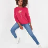 Tops, Tunics & Blouses | Sale Tops, Tunics & Blouses | Women's | Women's Joe Browns Happy Times Sweatshirt Magenta