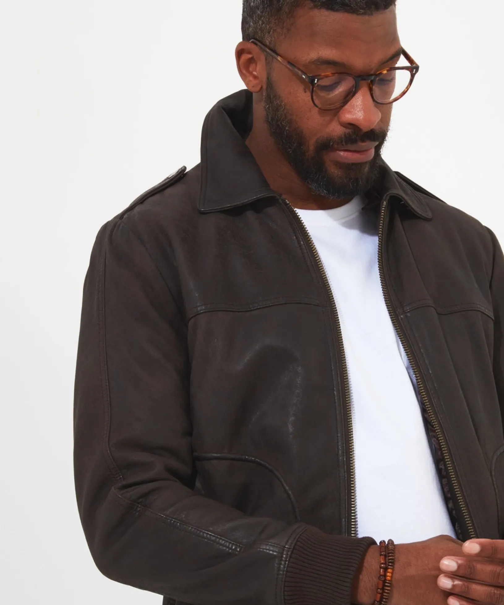 high_life_leather_jacket_5.webp Shop Men's Collection | Leather Jackets | Top Picks | Men,s Joe Browns High Life Leather Jacket Brown