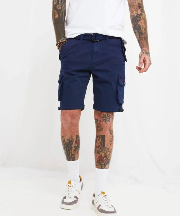 Shop Men's Collection | Jeans & Trousers | Top Picks | Men,s Joe Browns Hit The Action Shorts Navy / Airforce Blue / Mulberry / Sunset / Camel / Grey Camo / Red